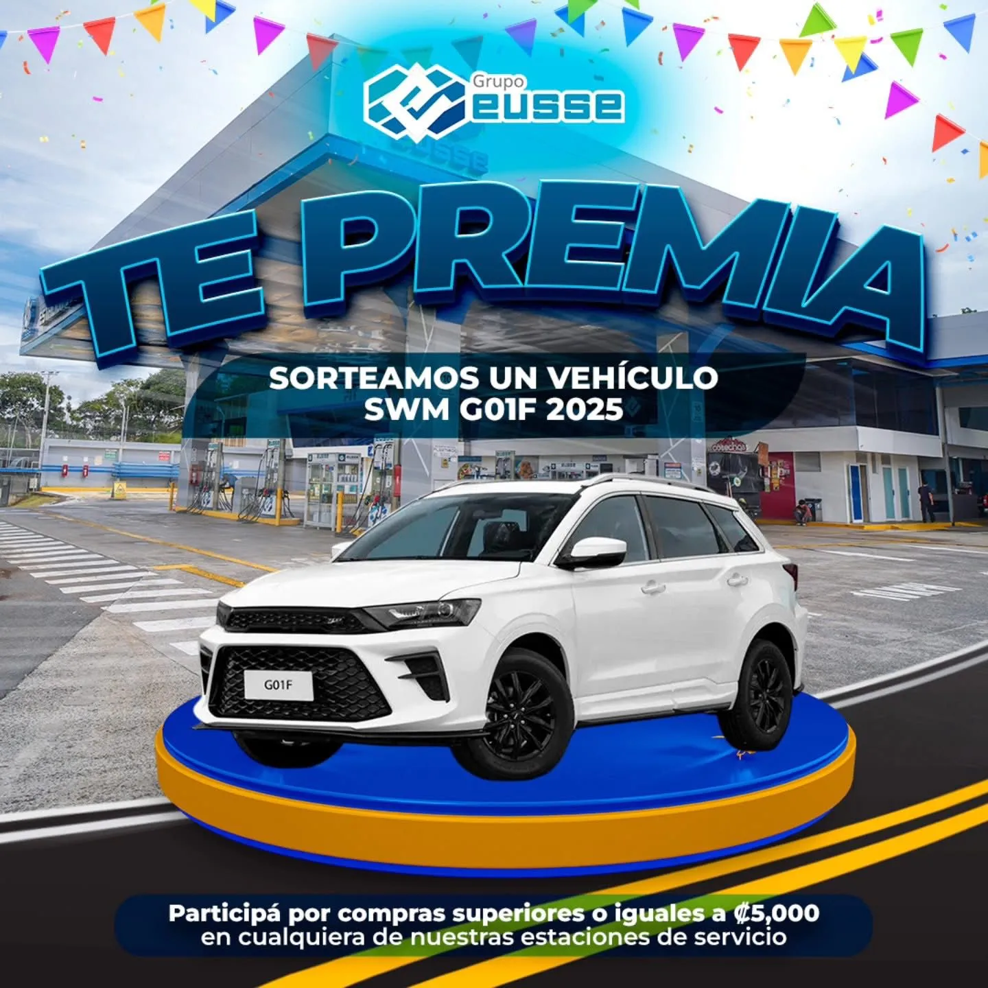 Promoción Eusse – gana un SWM G01F 2025